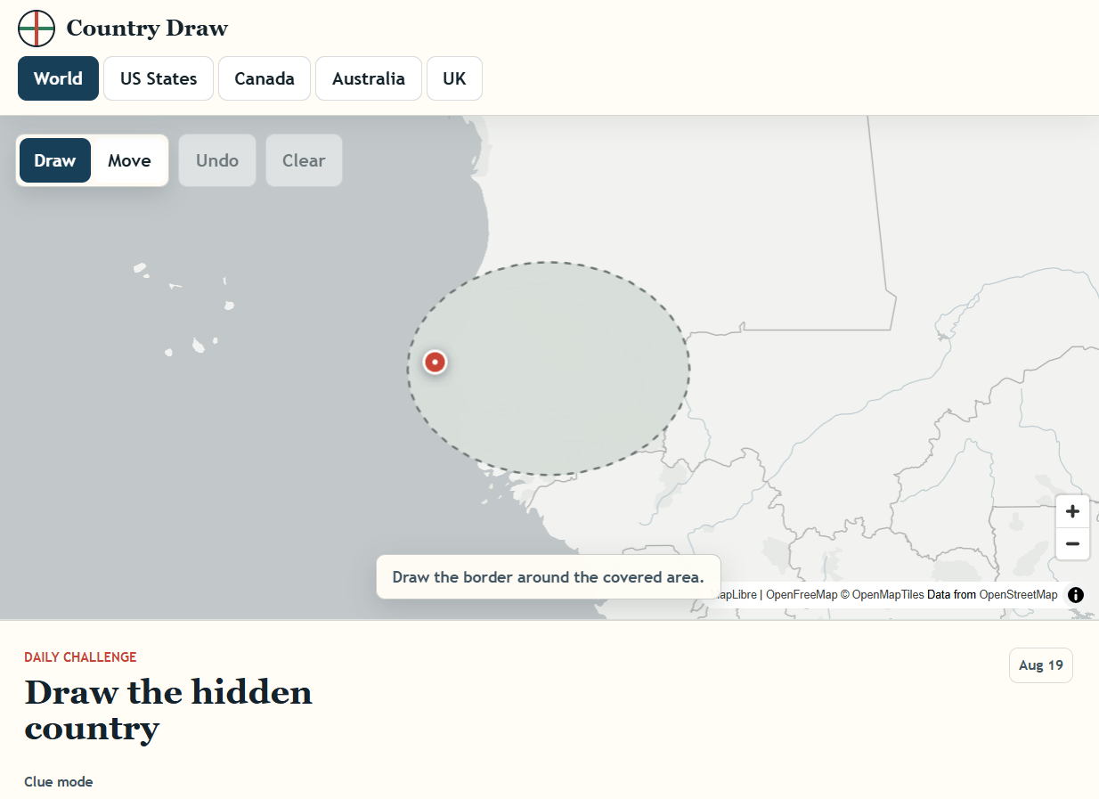 Country Draw screenshot