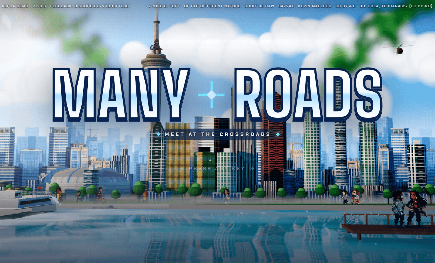 MANY ROADS screenshot