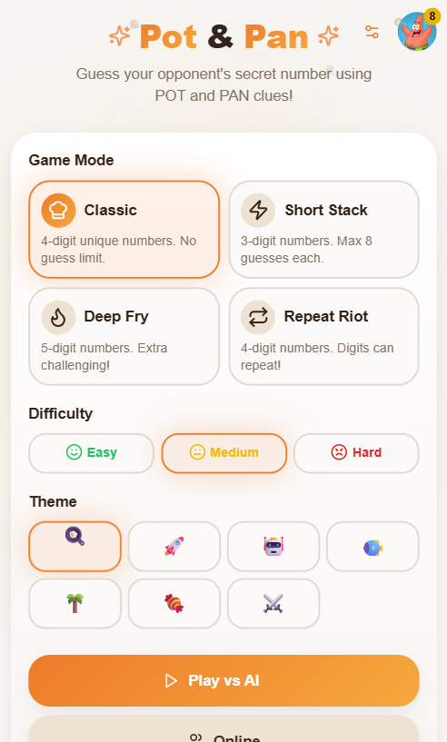 Pot and Pan screenshot