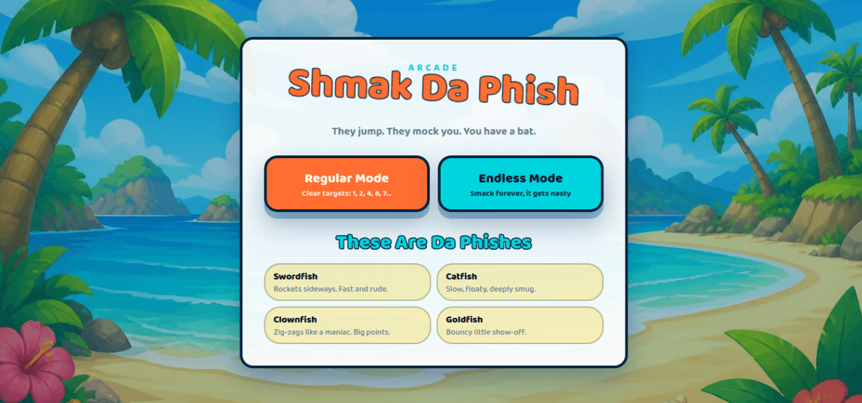 Shmak Da Phish screenshot