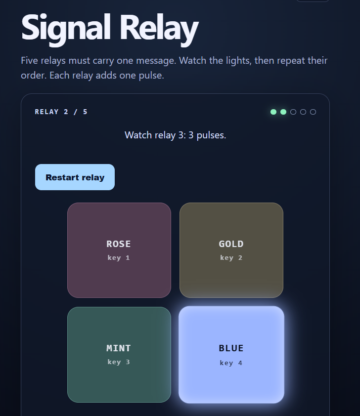 Signal Relay screenshot